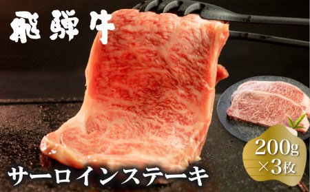 白川郷 飛騨牛 サーロイン ステーキ 200g×3枚 計600g ステーキ [S371]