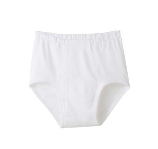 【グンゼ 快適工房】天引き 前あき ブリーフ ホワイト Lサイズ（4枚セット）　012-H-GZ003-WHL