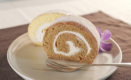 たっぷり地鶏卵のロールケーキ2本セット