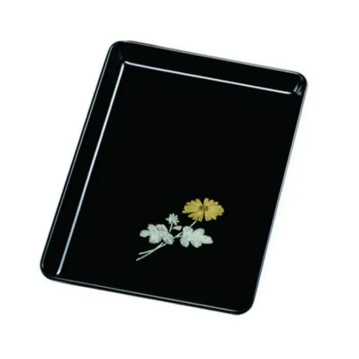 切手盆 菊 8寸 ［YG537］