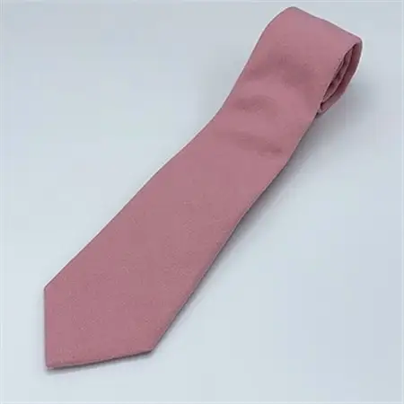 クラバットユキジ製　ソフト・デニムタイ(ローズピンク)_装飾品・工芸品 ネクタイ・ベルト 服飾小物 _【1151602】
