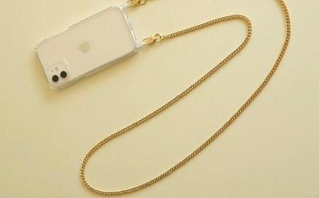 【LENERAオリジナルスマートフォンショルダー】 smartphone shoulder - yurve / gold