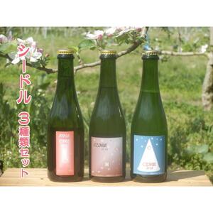 「りんご屋すぎやま」のシードル3種類セット（発泡 果実酒 飲料 果汁飲料 サイダー 飲み比べ セット 林檎 フルーツ 果物 食品 人気 お酒 さけ ギフト 上伊那 宮田村 長野 信州 地元産 果実発酵 美味しい ギフト 贈答 お祝い プレゼント 特産品 地酒 発泡酒 爽やか）