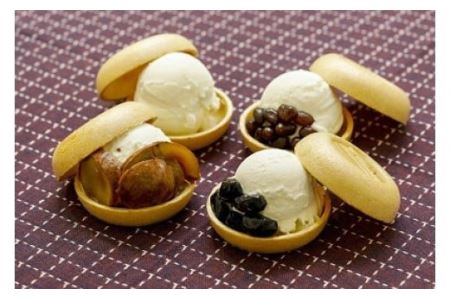 丹の里アイス最中 9個セット みるく×丹波三宝〈丹波市〉アイス