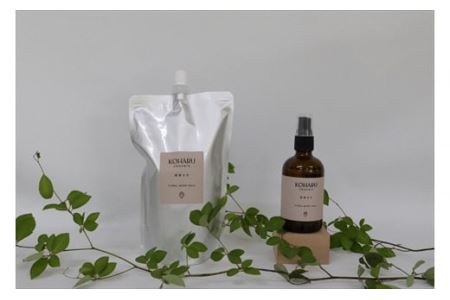 姫黒文字フローラルウオーター セット 100ml+500ml 〈丹波市産〉 化粧水 アロマ