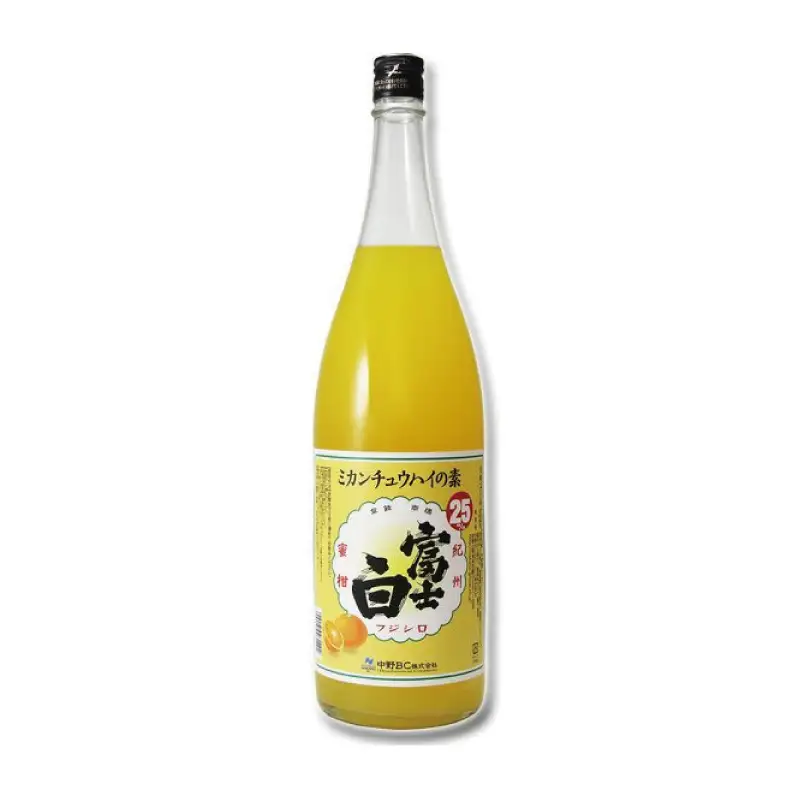 冨士白ミカンチュウハイの素　1.8?×1本/酎ハイ チューハイ 割材 生搾り風 果汁 みかん【kis130A】