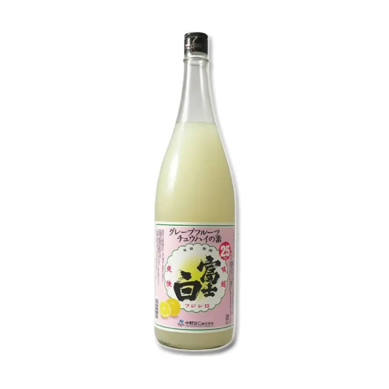 冨士白グレープフルーツチュウハイの素　1.8?×1本/酎ハイ チューハイ 割材 生搾り風 果汁【kis132A】