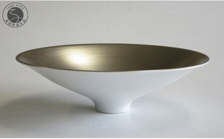 ARITA PORCELAIN LAB (アリタポーセリンラボ) プラチナ 盛鉢 有田焼 モダン スタイリッシュ A75-81