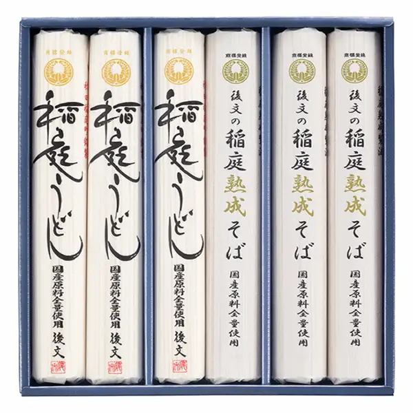 国産稲庭うどん・国産稲庭熟成そば USB-6 稲庭うどん 稲庭うどん 【(株)後文】[M9403]