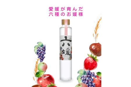 道後ジン 六媛 クラフトジン スピリッツ 愛媛県産 ボタニカル 200ml｜B01