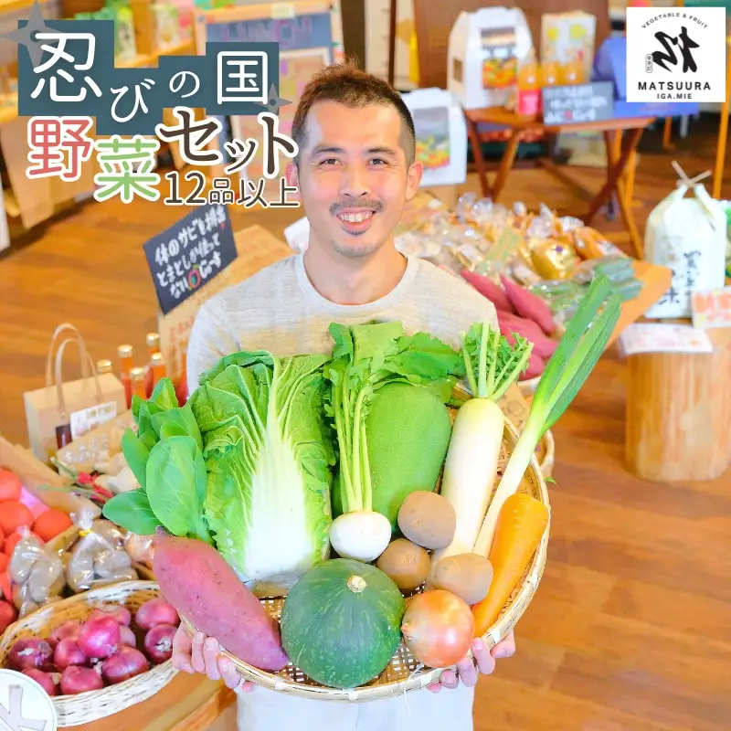 忍びの国の野菜セット（12品以上）【mtur0001】