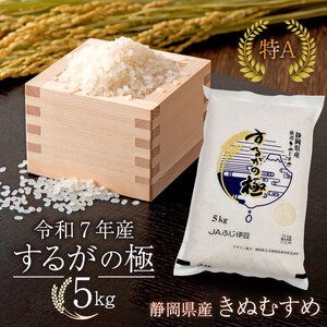 【令和7年産米】 するがの極 5kg 特A 米