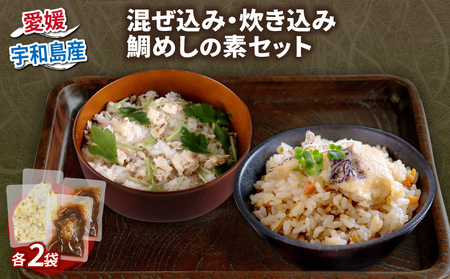 鯛めし 混ぜ込み 炊き込み 鯛めし の 素 各2食分 コバヤ 便利 便利 D012-059008