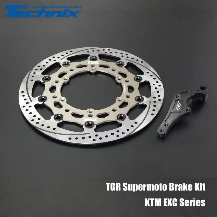 BR011-1 TGR スパーモトブレーキ KIT for WP製フォークブレンボキャリパー