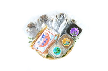 金め鯛 味噌漬 干物 セット A-2＋ わさび ３色 お得パック 1133 ／ 山長水産 東伊豆町