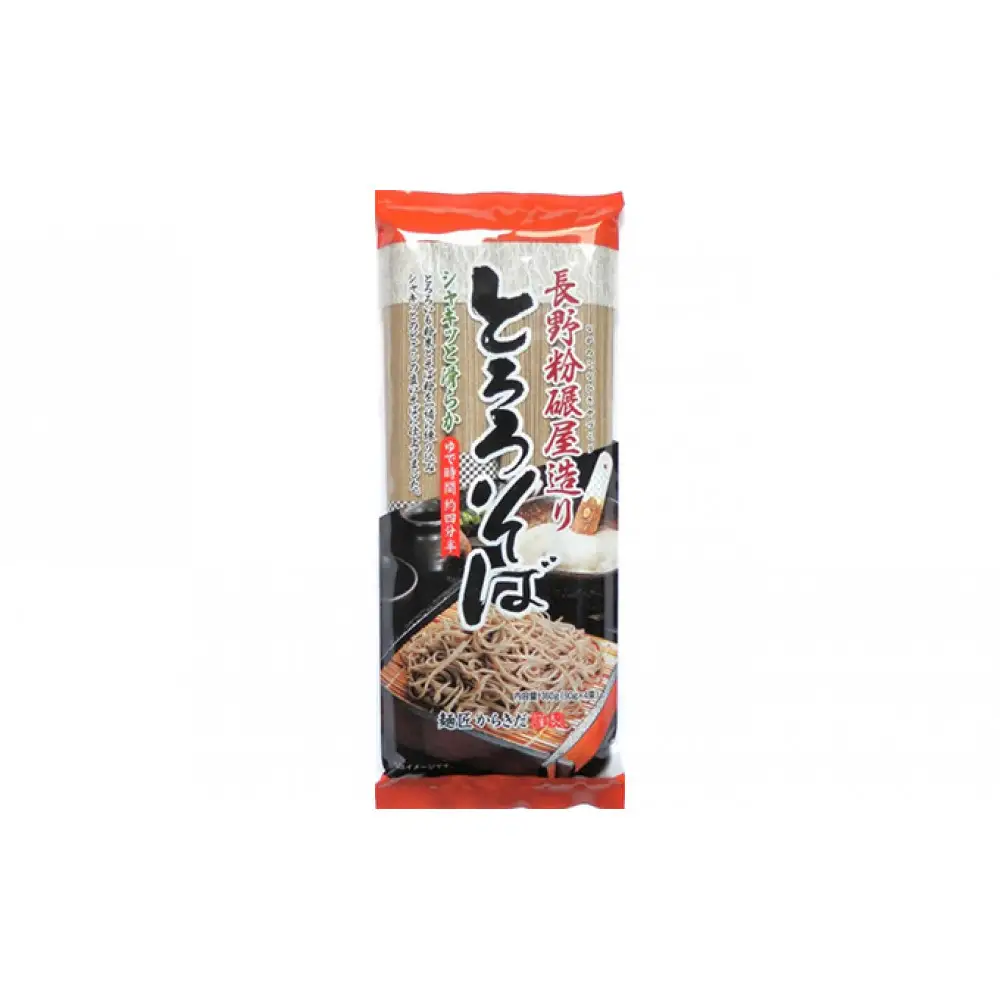 長野粉碾屋とろろそば360g×20入 | とろろそば 乾麺 和食 そば
