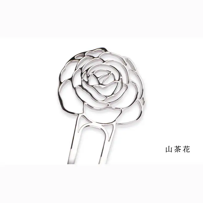 まるでジュエリー☆かんざし『山茶花』