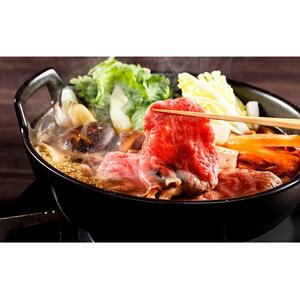 静岡するが牛 すきやき用 牛肩ロース 800g【配送不可：離島】◇