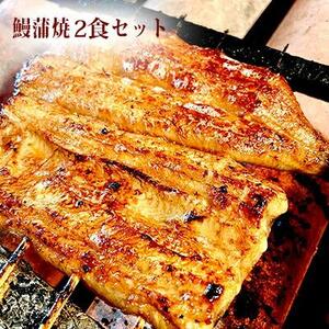 〈うなぎの篝火〉国産うなぎ真空パック蒲焼2食セット  【配送不可：離島】