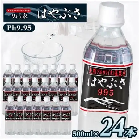 りょう泉はやぶさ　995〈500ml×24本〉【1031769】