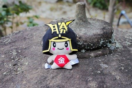 勝央町マスコットキャラクター 「きんとくん」 ストラップ 1個 _A2