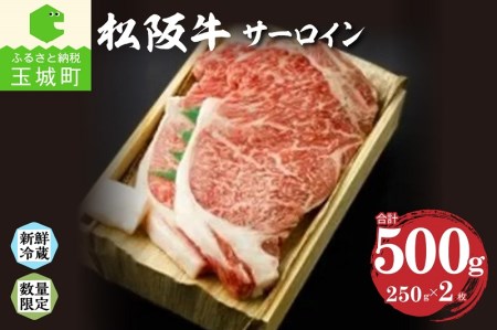 松阪肉サーロイン 250g×2枚 [松阪牛  サーロイン]