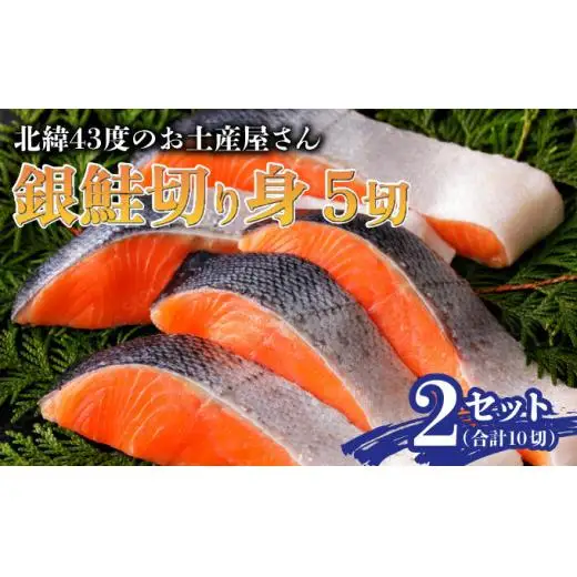 銀鮭切り身5切×2セット F21H-510