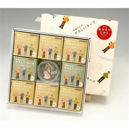 青森さんのやさしいスープ　9個入(洋風6個・和風3個)_惣菜・加工品 スープ  _【1384727】