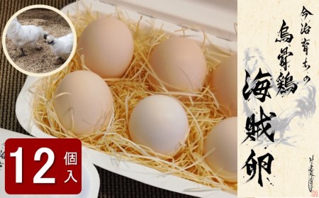 海賊卵【烏骨鶏卵】12個[VB01500]