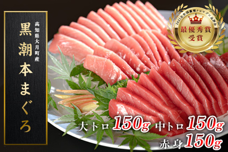 マグロ まぐろ 本マグロ 刺身 赤身 中トロ 大トロ 3種 450g 養殖 本まぐろ さしみ 刺し身 ネギトロ ねぎとろ 漬け丼 海鮮丼 まぐろたたき 海鮮セット 柵 年末 年始 正月 高知県 大月町