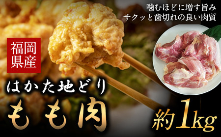 はかた地どり もも肉(約1kg) 《30日以内に出荷予定(土日祝除く)》