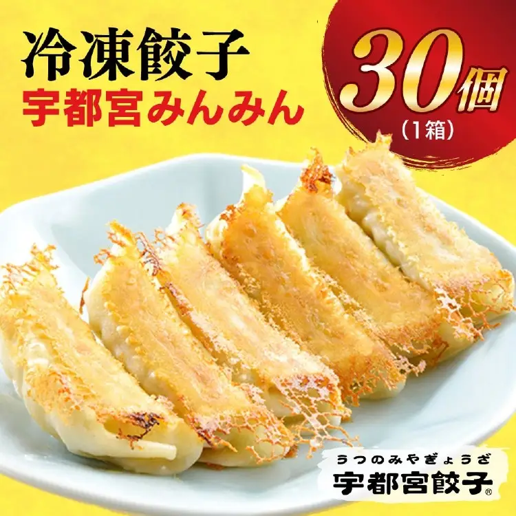 【宇都宮みんみん】　餃子30個入 宇都宮餃子 | 餃子  ｷﾞｮｰｻﾞ