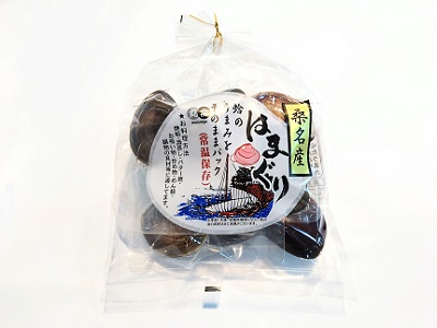 丸宮　桑名産天然地はまぐり8粒　袋入　wc03