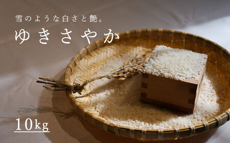 令和8年産 ゆきさやか 10kg 精米 北海道当麻町 長谷川農園【U-008】