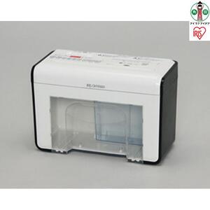 卓上ペーパーシュレッダーP2HTホワイト／ブラック アイリスオーヤマ