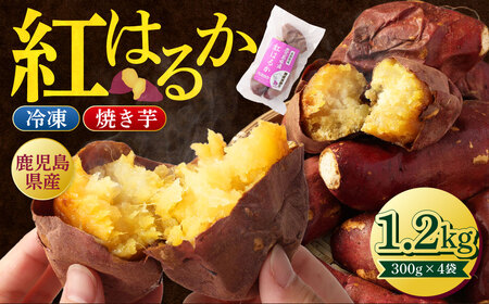 紅はるか 冷凍焼き芋 1.2kg (300g×4袋) 鹿児島 冷凍 焼き芋 芋 いも ZSR-701