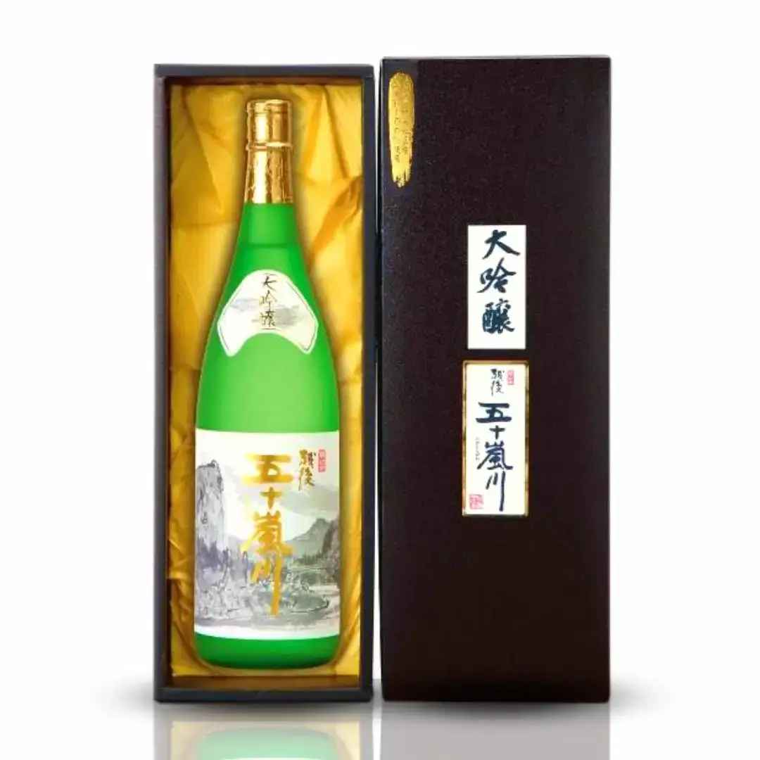 大吟醸 越後五十嵐川 1800ml 日本酒 一升瓶 1.8L 新潟清酒 [福顔酒造]【020P020】