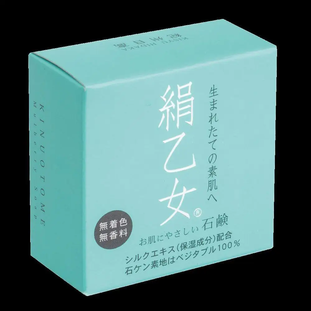 桑の葉石鹸　絹乙女