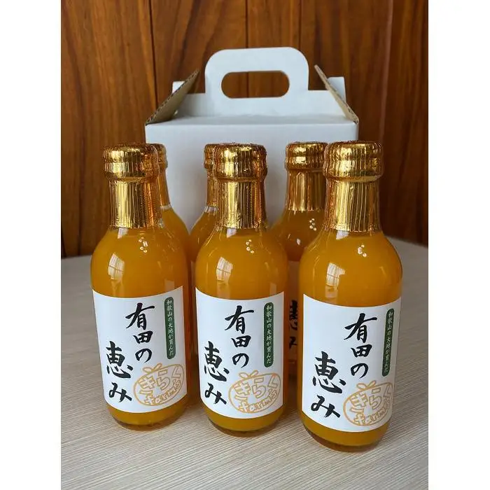 【みかんジュース】有田の恵み200ml×6本
