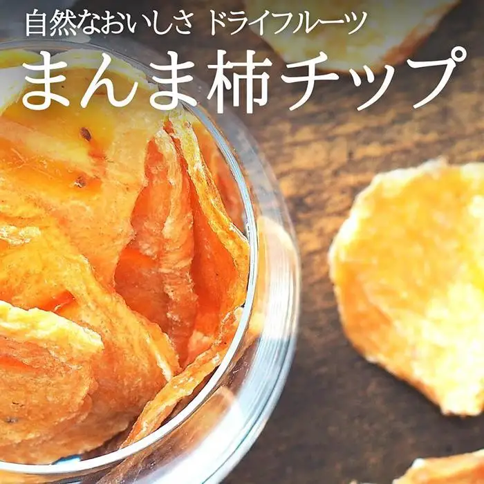 ドライフルーツ 柿チップ 200g ( 40g × 5袋 ) 和歌山県産 果物使用 自社製造 【みかんの会】