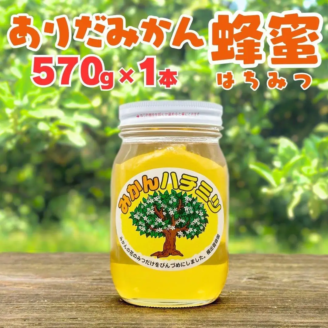ありだみかん蜂蜜（570ｇ／化粧箱入り）