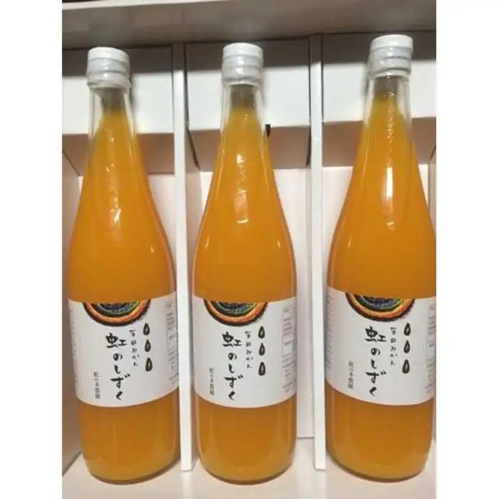 有田みかんストレートジュース 虹のしずく 720ml 6本セット