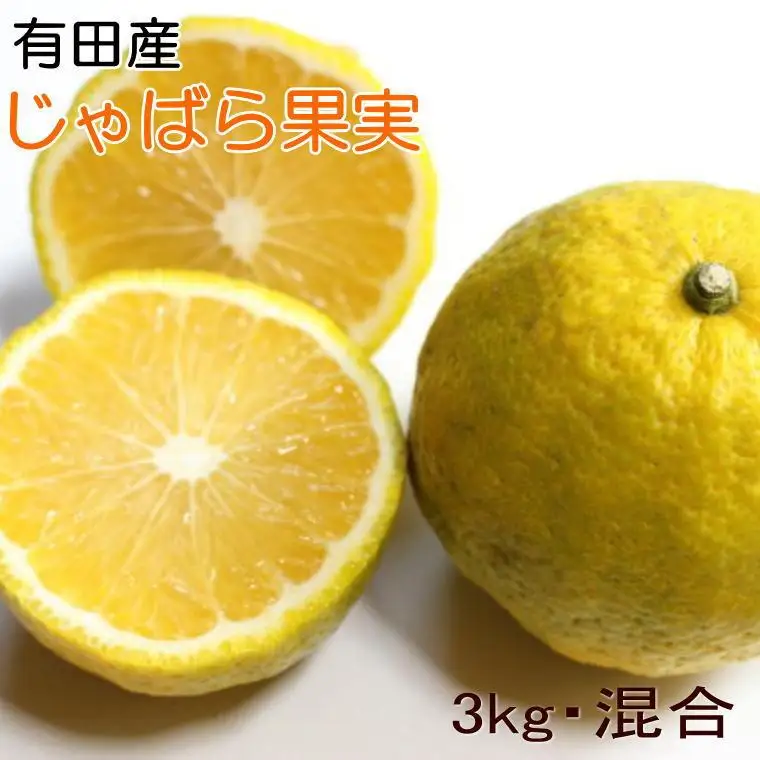 ［厳選］有田産のじゃばら果実約3kg