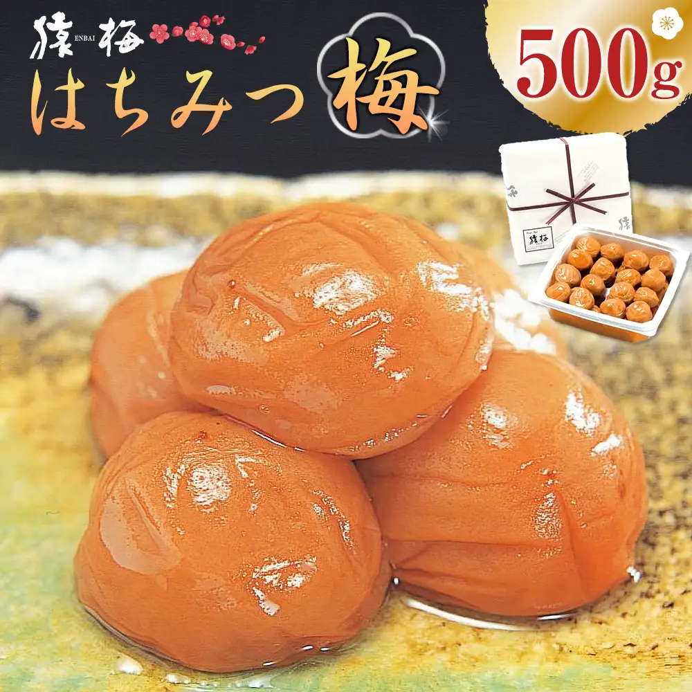 梅干し 猿梅 はちみつ梅 塩分8％ 500g