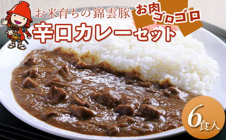 錦雲豚カレー辛口 たっぷり 5食 セット | お肉 肉 おにく 豚 錦雲豚 レトルトカレー レトルト 惣菜 おかず 国産 九州産 大分県産 中津市 ブランド豚 豚肉 大分県 中津市