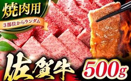 佐賀牛 焼肉用 500g やきにく ブランド牛[FDB008]