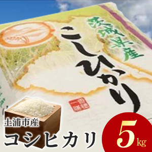 令和7年産米 土浦市産 コシヒカリ 精米5kg◇ ｜ 茨城県土浦市のお米が収穫される旧新治村地区は、ホタルが舞うのどかな里です コシヒカリ 米 精米 白米 5kg お弁当 もちもち 国産 送料無料 ブランド米 ※離島への配送不可 ※2025年9月中旬～2026年7月下旬頃に順次発送予定