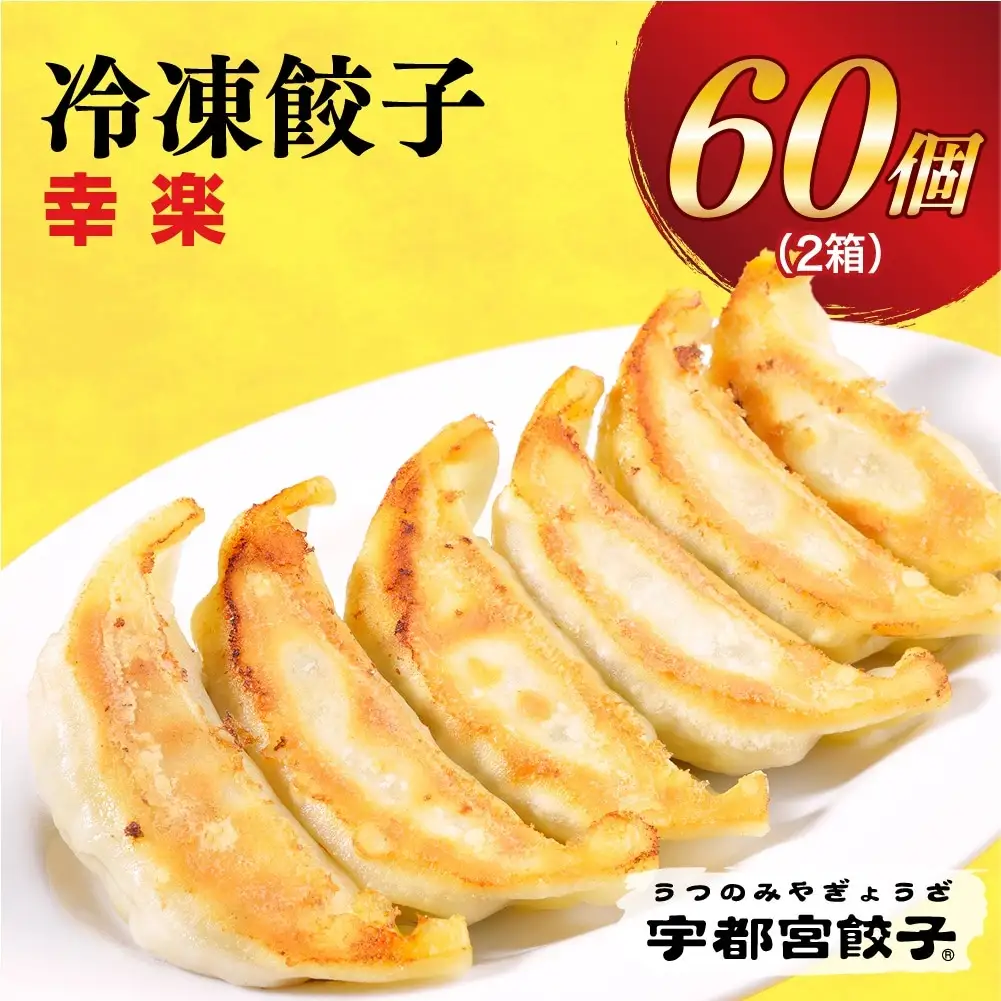 【幸楽】　餃子30個入り×2箱