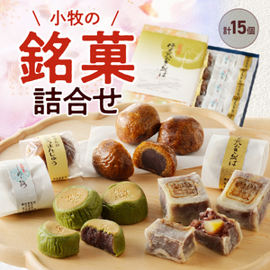 小牧の銘菓詰合せ [009B03]老舗和菓子 手土産和菓子 贈答用和菓子 アソート和菓子 和菓子ギフト便 両口屋和菓子 こしあん和菓子 詰合せ和菓子