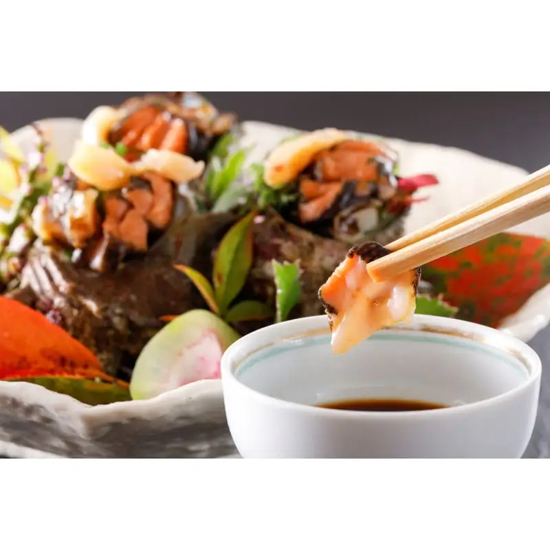 京丹後産さざえの刺身！サザエのお造り